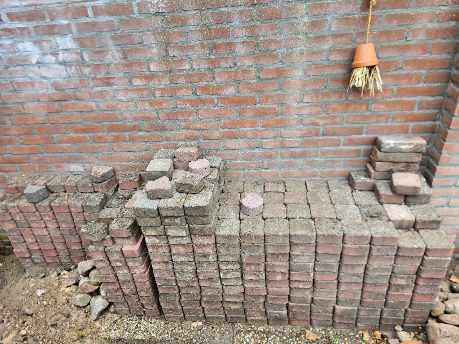 Gebruikte Klinkers voor Tuinpad of Terras, Gebruikt, Klinkers, Ophalen of Verzenden, 10 m² of meer
