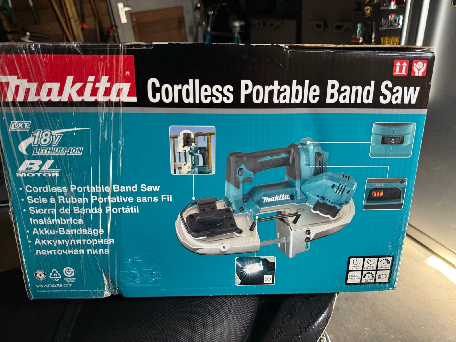 Makita Accu-bandzaag - Gloednieuw in doos, Ophalen, Nieuw, Overige typen