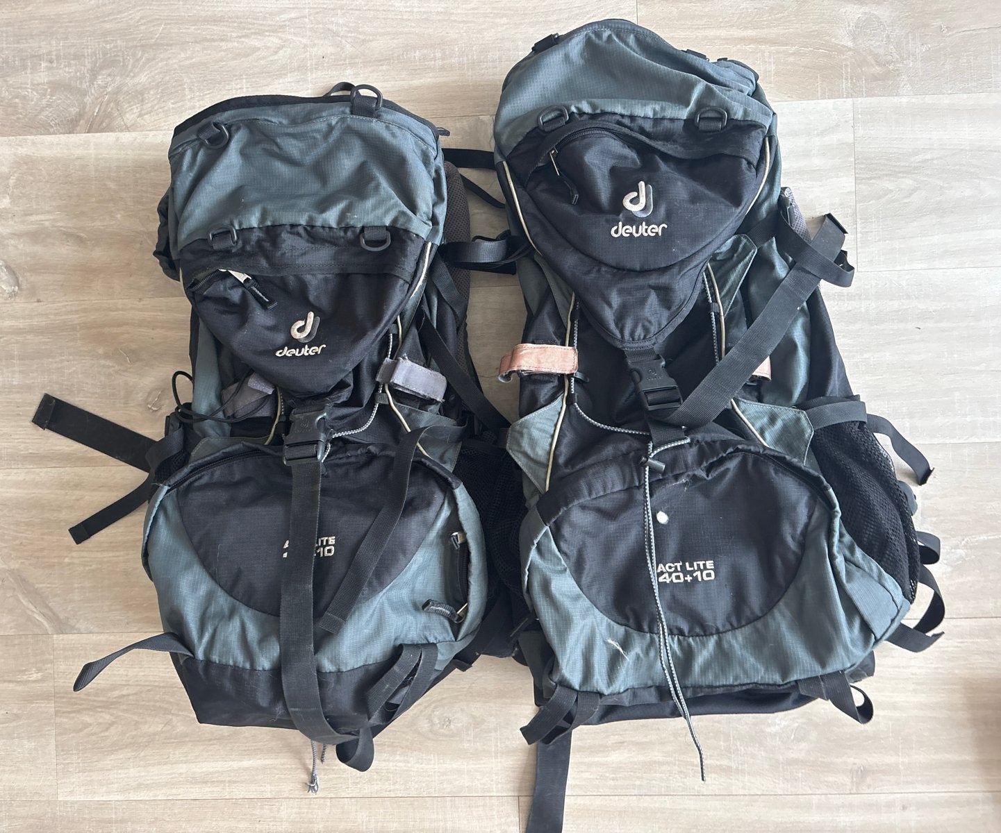 Deuter Aircontact 40+10l backpack(s), Sport en Fitness, Bergsport en Wandelen, Ophalen, Gebruikt, Rugzak