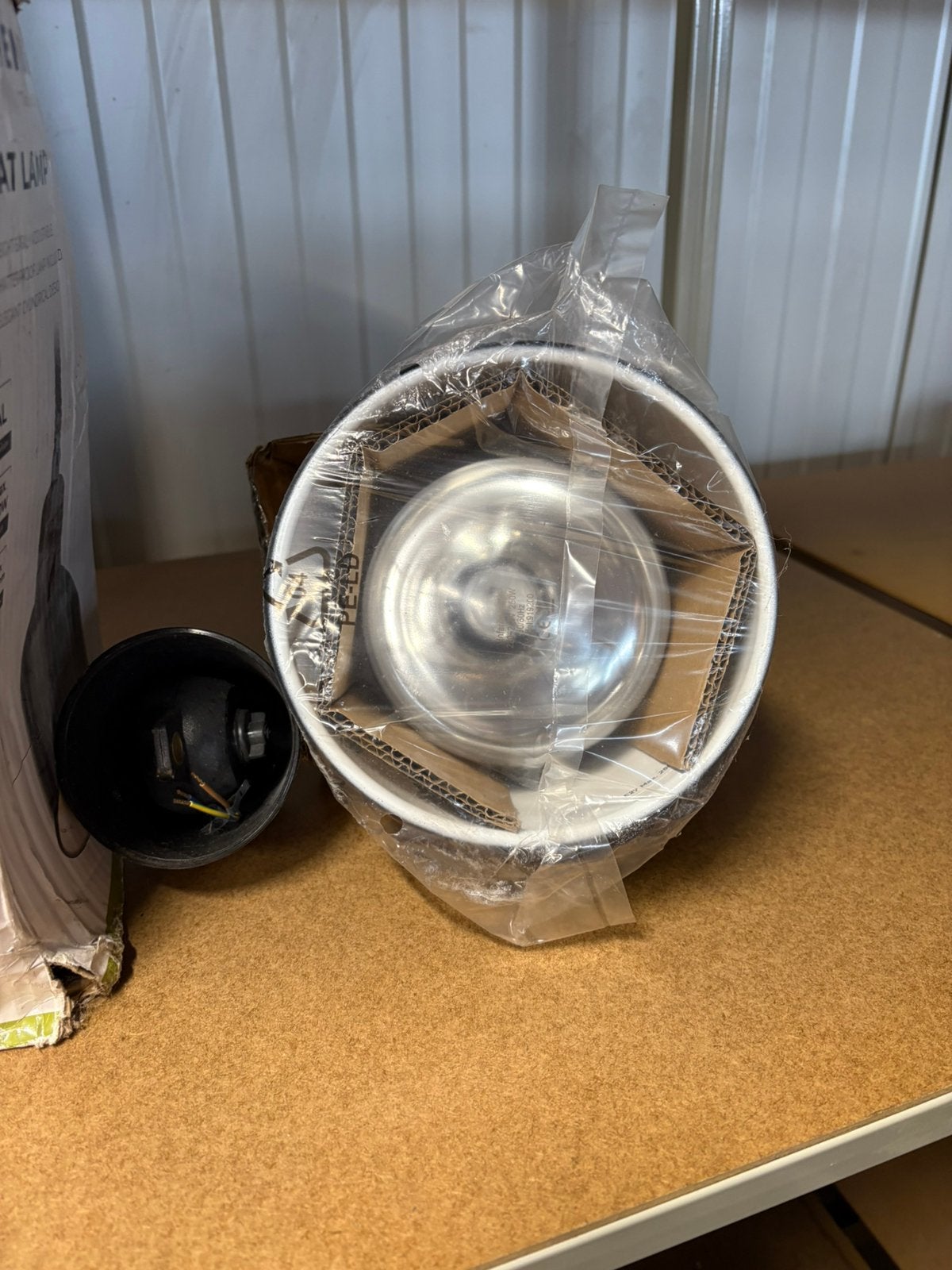 warmte lamp 2 stuks, Huis en Inrichting, Ophalen, Nieuw, E27 (groot), Led-lamp