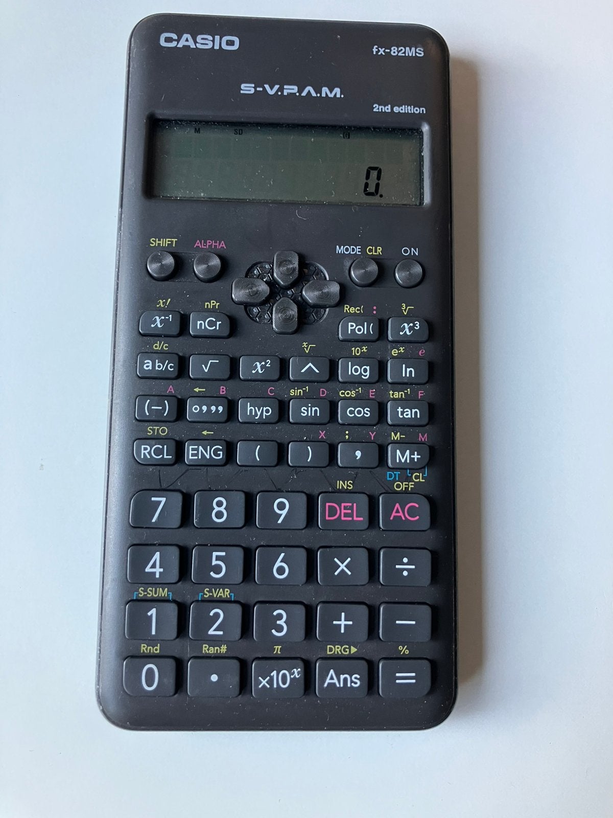 Casio fx-82MS rekenmachine, Ophalen of Verzenden, Zo goed als nieuw