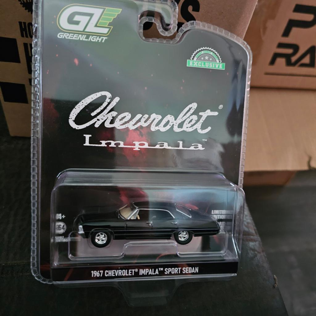Greenlight 1967 Chevrolet Impala Sport Sedan - Exclusief, 1000 Performance Dr, Indianapolis, IN 46240, USA, Nieuw, Ophalen of Verzenden