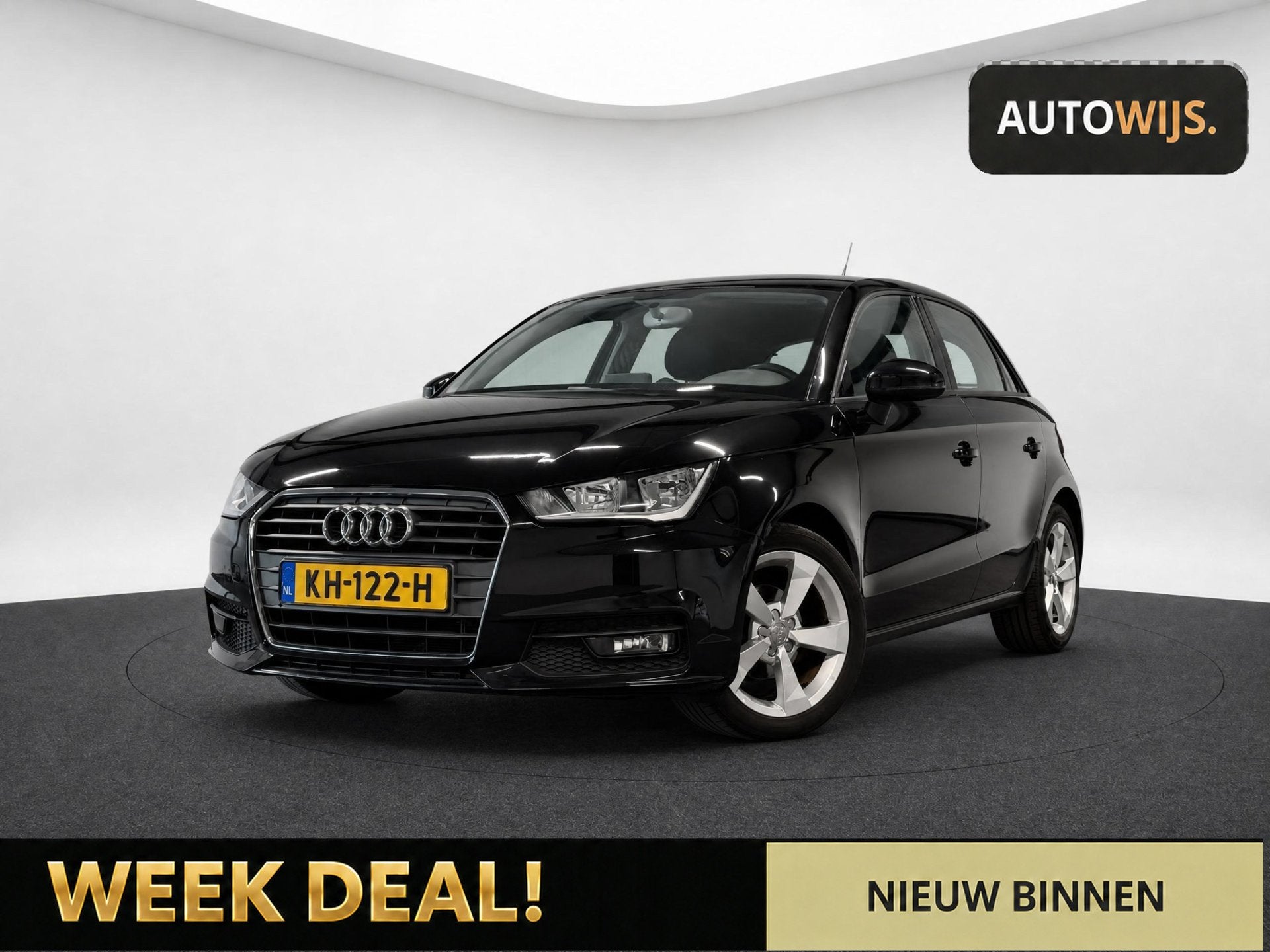 Audi A1 Sportback 1.0 TFSI Sport|95PK|5-DEU|NAVI|NL AUTO|APK, Auto's, Voorwielaandrijving, Dealer onderhouden, 95 pk, 4 stoelen