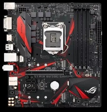 ASUS Strix B250G Gaming Moederbord met Socket LGA 1151, Computers en Software, Ophalen of Verzenden, Gebruikt, DDR3