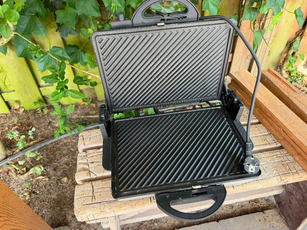 Bourgini tosti ijzer, Ophalen, Zo goed als nieuw