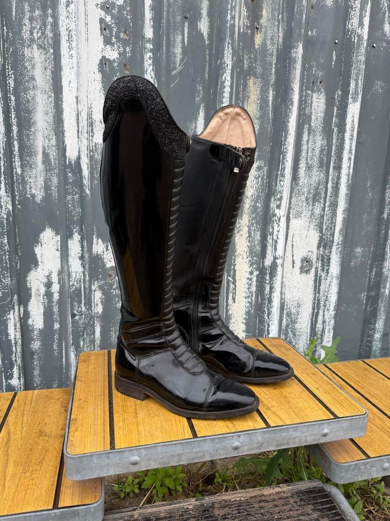Anky dressuurlaarzen lak, Ophalen of Verzenden, Zo goed als nieuw, Dressuur