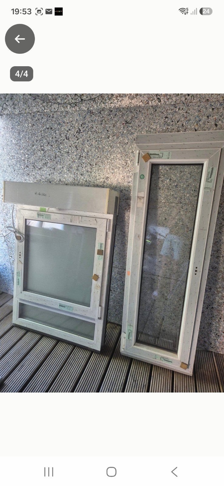 Diverse ramen en kozijnen - Nieuw, Doe-het-zelf en Verbouw, Ophalen, Gevelraam of Ruit, 80 tot 120 cm, 120 tot 160 cm