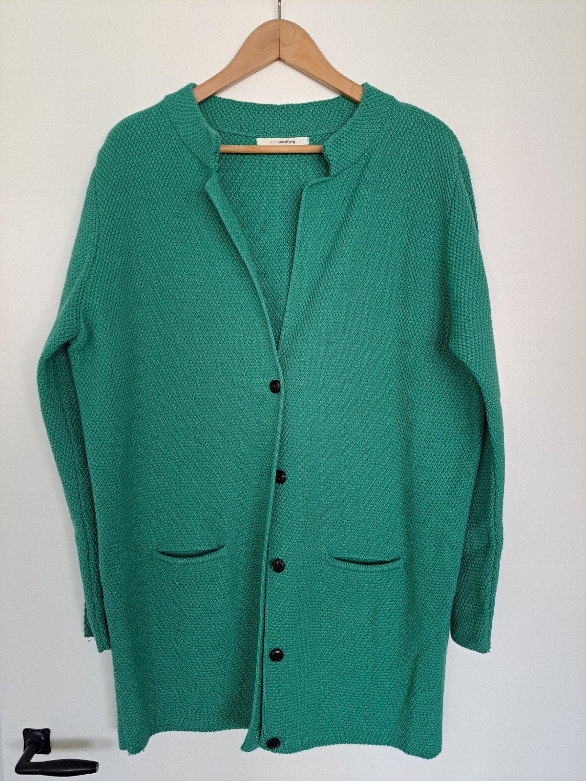 Sibin Linnebjerg vest L - Wol/Acryl, Sibin Linnebjerg, Ophalen of Verzenden, Zo goed als nieuw, Maat 42/44 (L)