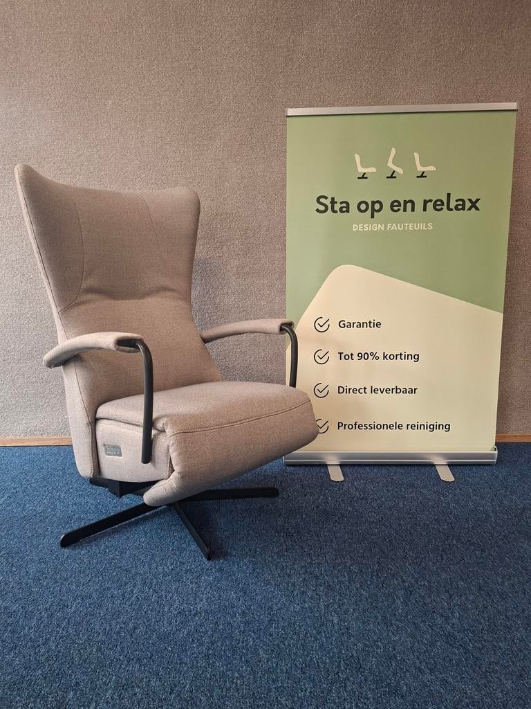 Prachtige Sta op relax fauteuil Prominent C102 !, Minder dan 75 cm, Hoofdstraat 60 Schijndel, Ophalen of Verzenden, Staopenrelax@gmail.com