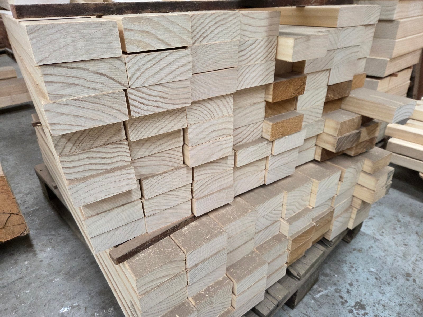 Accoya balkjes, Tuin en Terras, Palen, Balken en Planken, Ophalen, Nieuw, Minder dan 180 cm, Overige typen