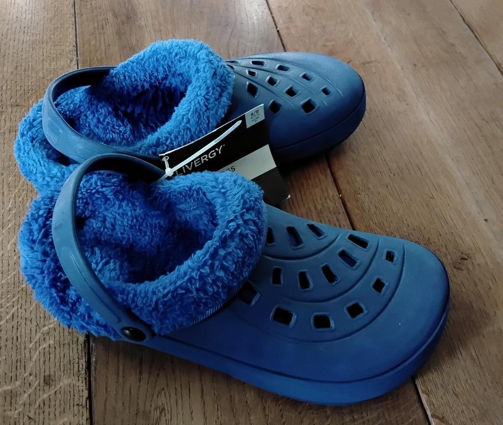 Livergy Clogs met wasbare voering - blauw - nieuw, Kleding | Heren, Schoenen, Slippers, Blauw, Nieuw, Ophalen of Verzenden