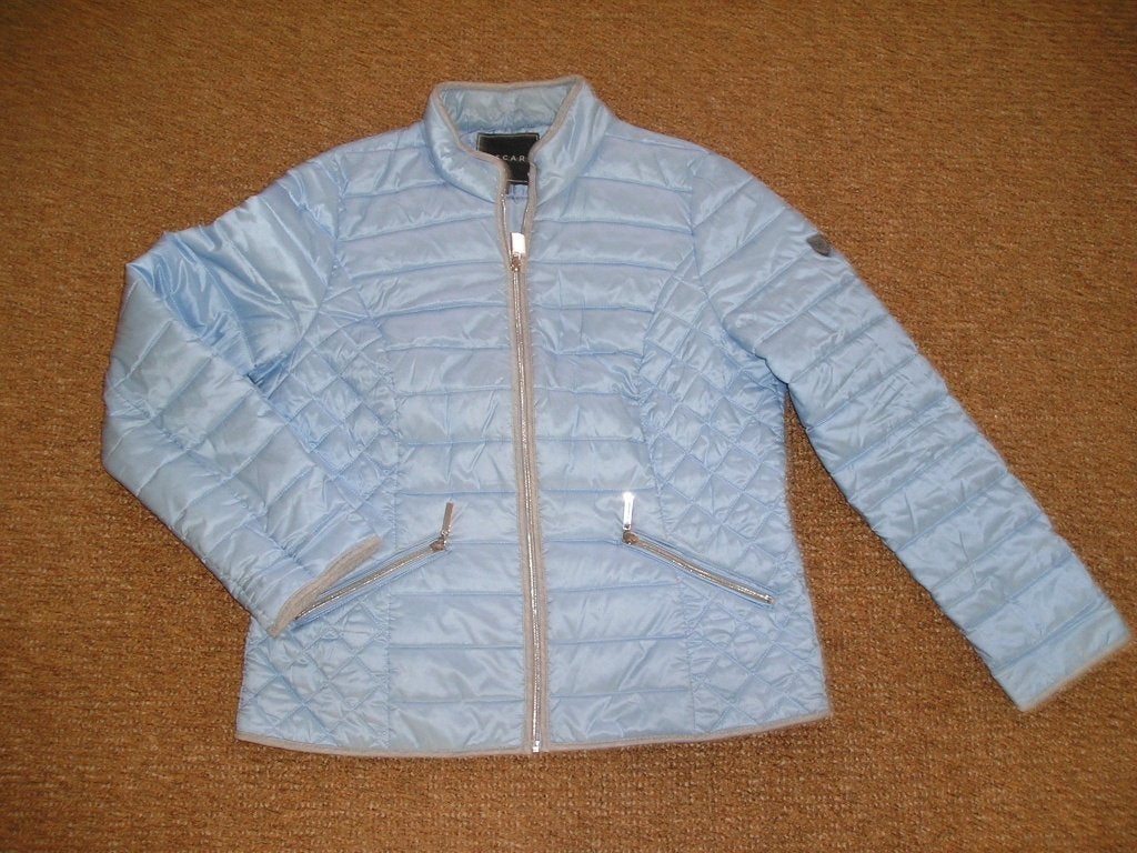 lichtblauwe jas Pescara maat XL - tussenjas, Ophalen, Blauw, Maat 46/48 (XL) of groter, Pescara