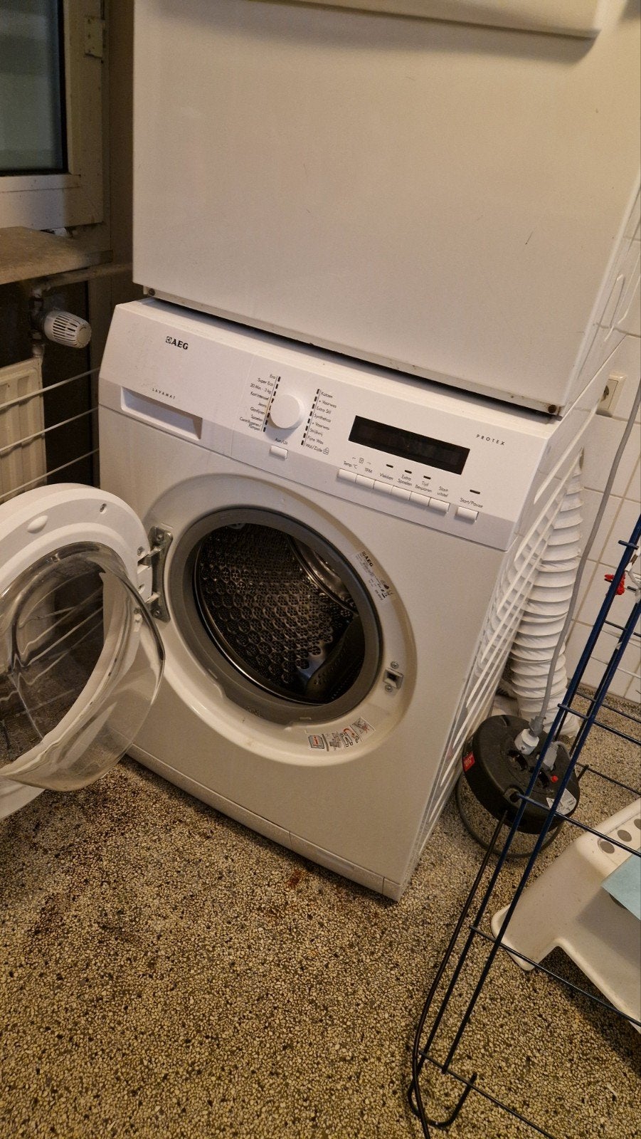 Gebruikte AEG wasmachine - Goede staat, Witgoed en Apparatuur, Ophalen, Gebruikt, 1200 tot 1600 toeren, 85 tot 90 cm