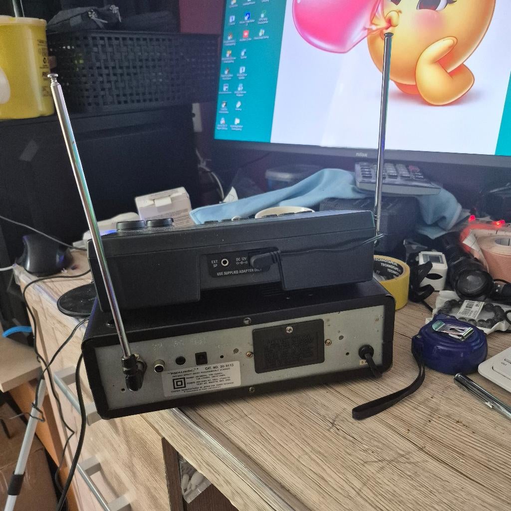 realistic scanners, Telecommunicatie, Scanners, Ophalen of Verzenden, Gebruikt, 30 tot 200 kanalen