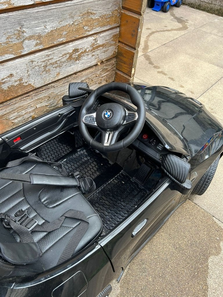 BMW Kinder Accu Auto Zwart - Zo goed als nieuw € 150,00, Ophalen, Zo goed als nieuw