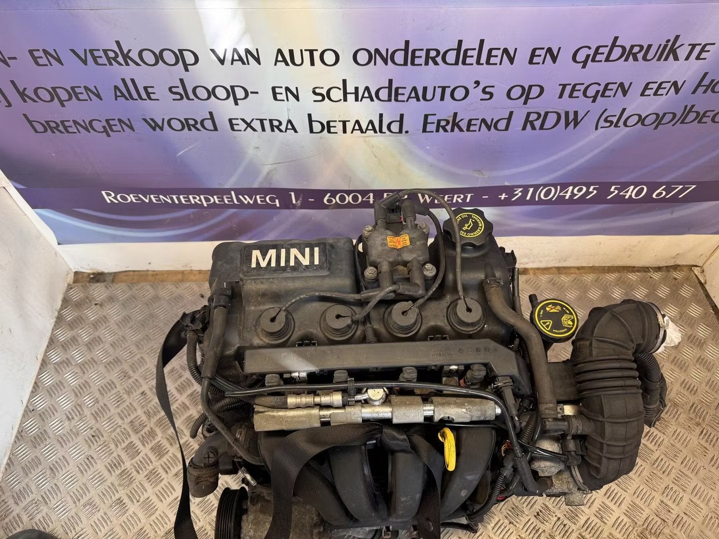 Mini one 1.6 motorblok, Gebruikt, Ophalen of Verzenden, Customer.service@mini.co.uk, Mini