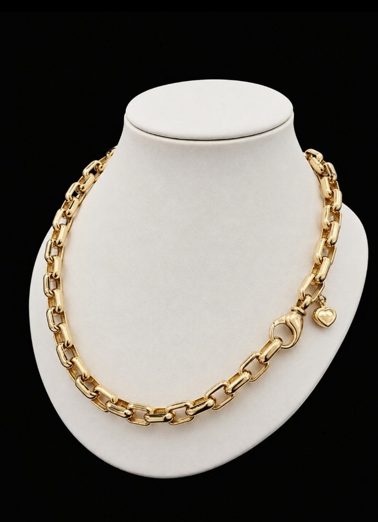 Exclusief 18 Karaat Gouden Chopard Collier 68 gram, Ophalen, Zo goed als nieuw, Goud, JW