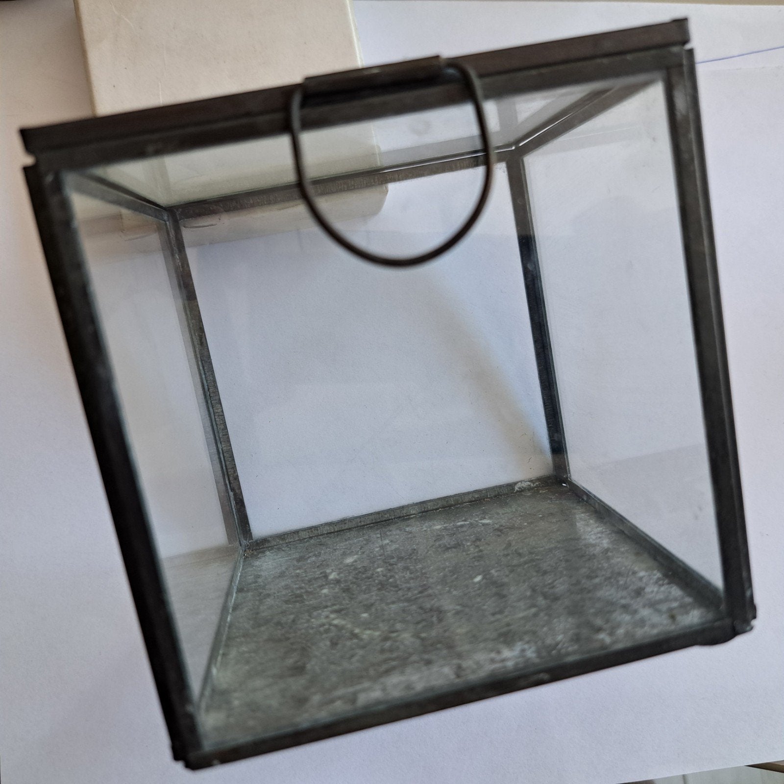 Glazen doosje ong 10 cm doorsnee, Verzenden