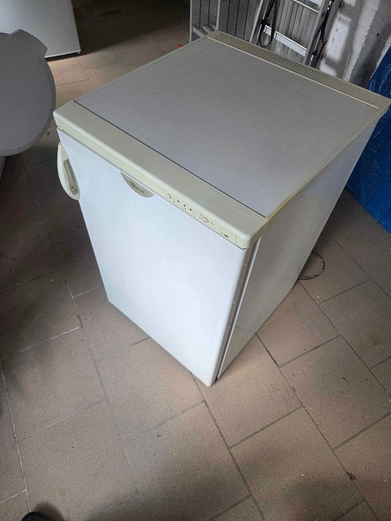 whirlpool diepvries, Gebruikt, Minder dan 60 cm, Vrijstaand, Ophalen