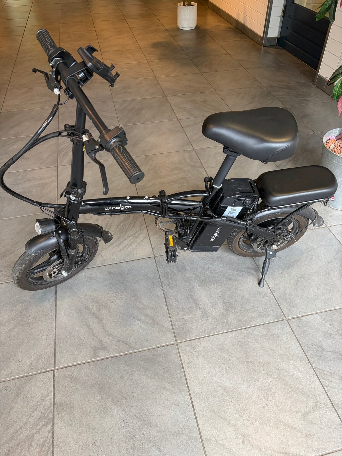 Windgoo opvouwbare elektrische fiets, Overige merken, Gebruikt, Ophalen of Verzenden, Minder dan 47 cm