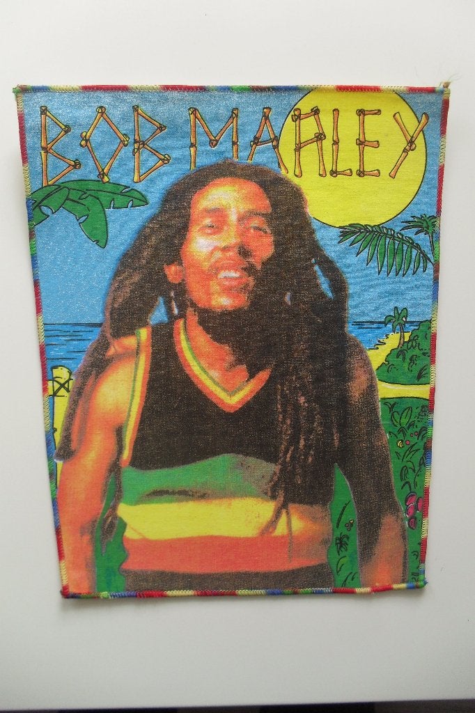 Bob Marley Freedom muziek Back patch backpatches, Ophalen of Verzenden, Nieuw, Kleding