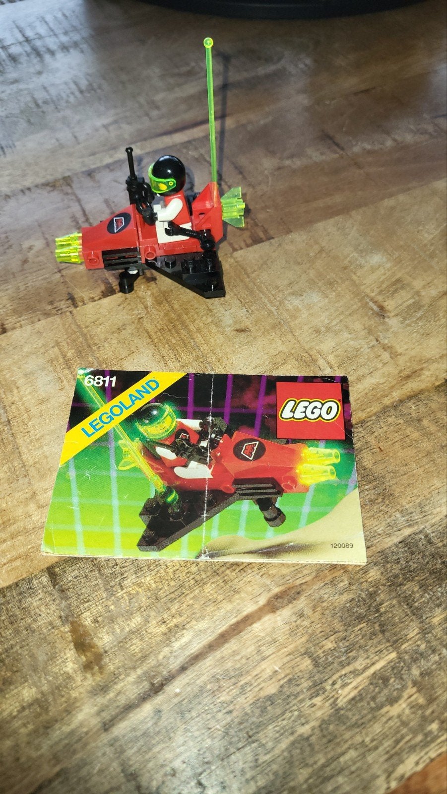 Lego Legoland 6811 Pulsar Charger met instructieboekje, Kinderen en Baby's, Speelgoed | Duplo en Lego, Compleet, Gebruikt, Lego