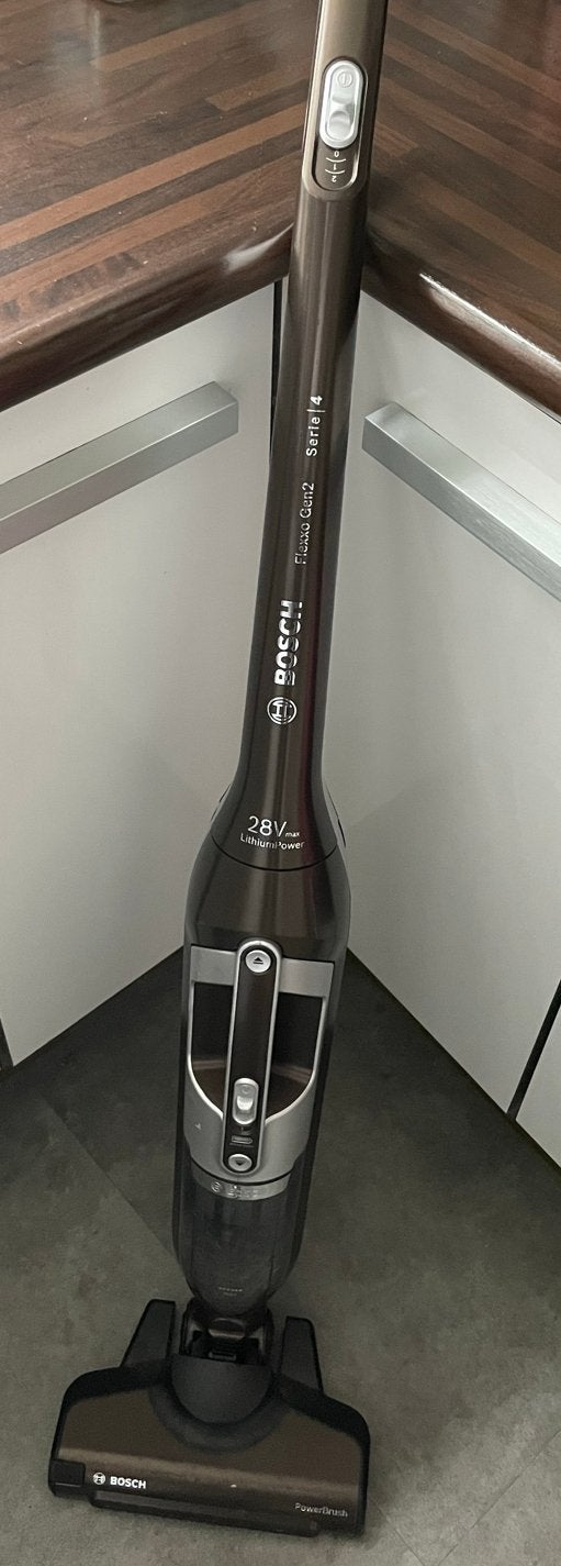 Bosch Flexxo Gen2 28V Steelstofzuiger - Draadloos, Witgoed en Apparatuur, Stofzuigers, Ophalen, Gebruikt, Bosch, Draadloos