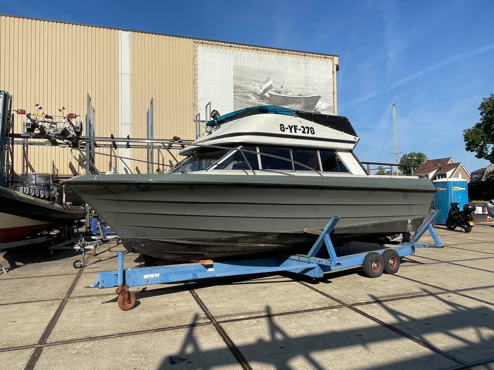 DRACO 2500 FlyFish opknapper!! Flybridge, Gebruikt, -, -, Geen motor