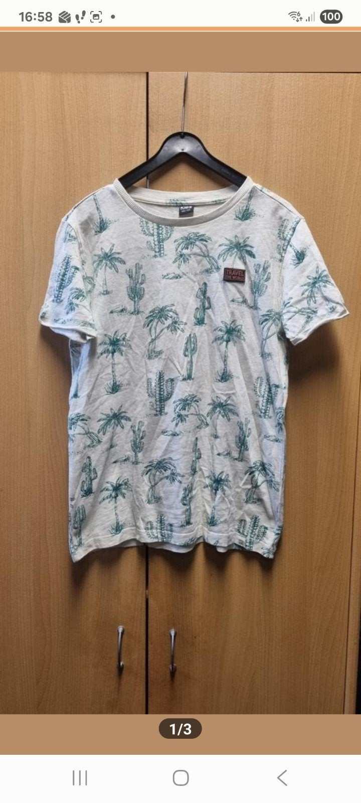 Leuk Stoer Zomershirt Kids Maat 146/152, Gebruikt, Kids, Ophalen of Verzenden, Shirt of Longsleeve