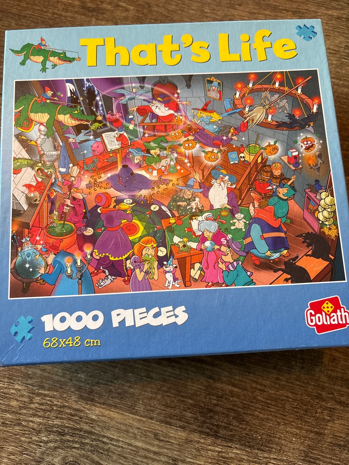 Goliath That's Life Legpuzzel 1000 stukjes, Ophalen, 500 t/m 1500 stukjes, Gebruikt, Legpuzzel