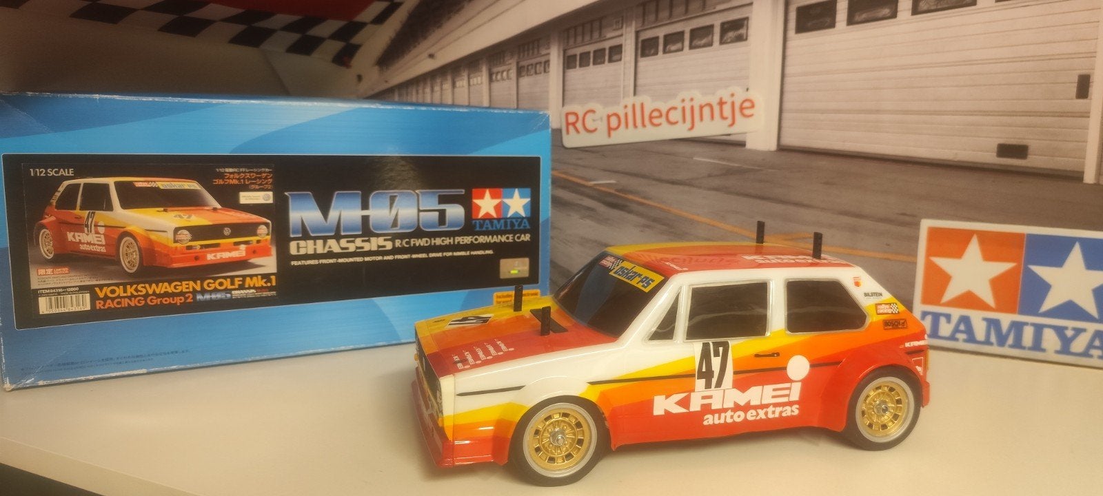 tamiya M05 golf MK1 nieuw, Ophalen of Verzenden, Nieuw, Auto onroad