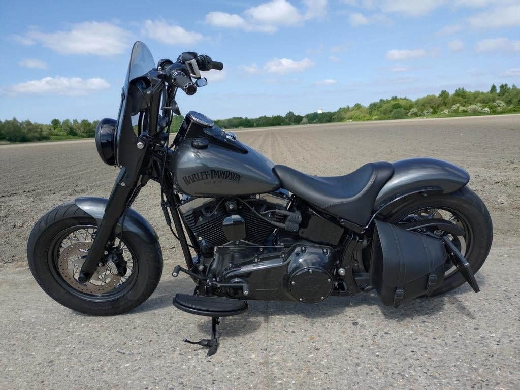 Harley Davidson Softail Slim FLS, 2 cilinders, 1690 cc, Occasion, Particulier