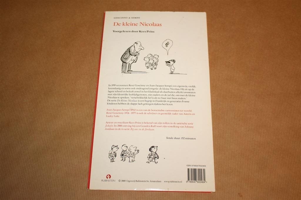 De kleine Nicolaas. 3 CD Luisterboek., Ophalen of Verzenden, Gelezen