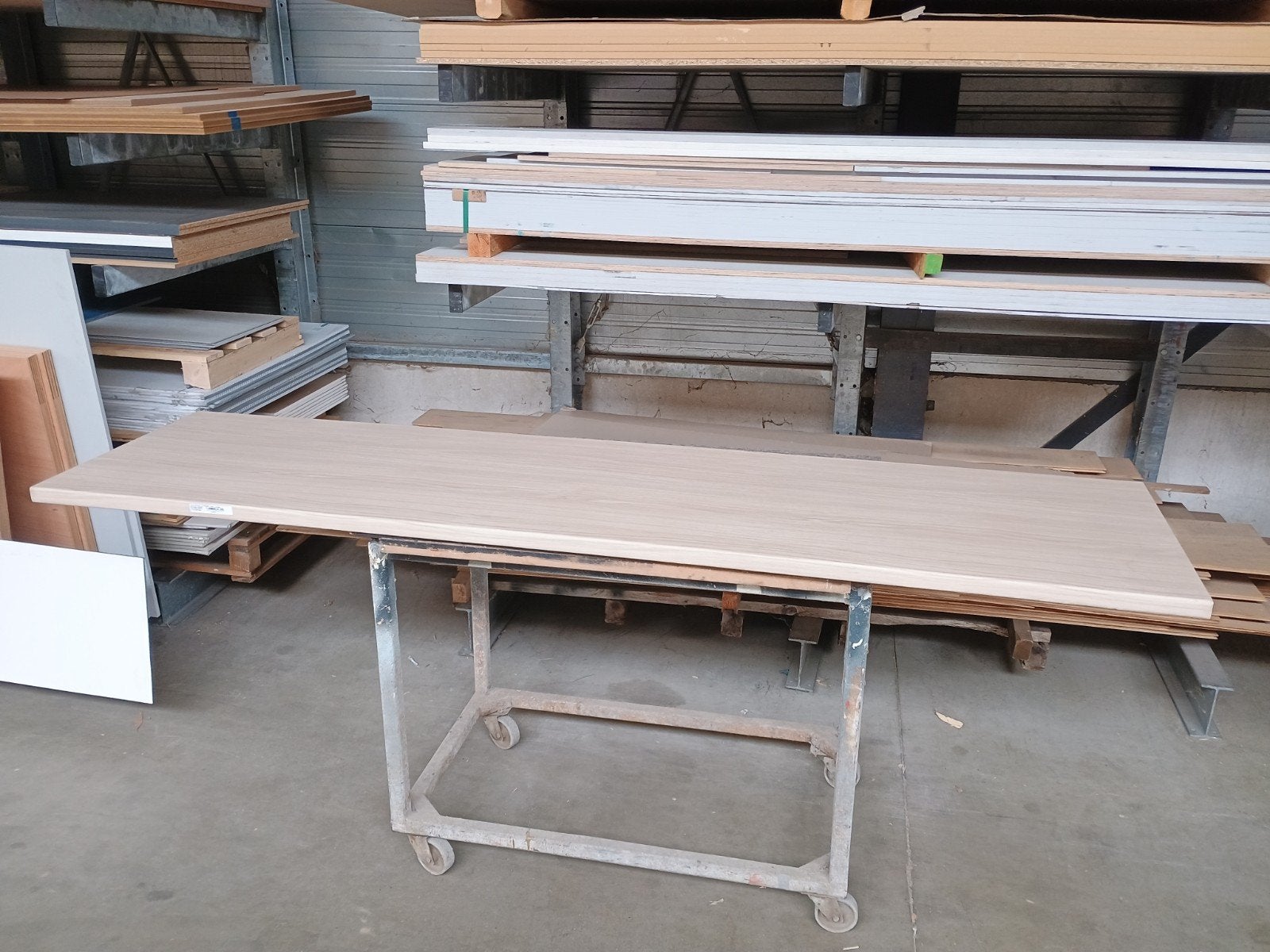 Keukenblad licht eiken nieuw, Ophalen, Nieuw, Minder dan 100 cm