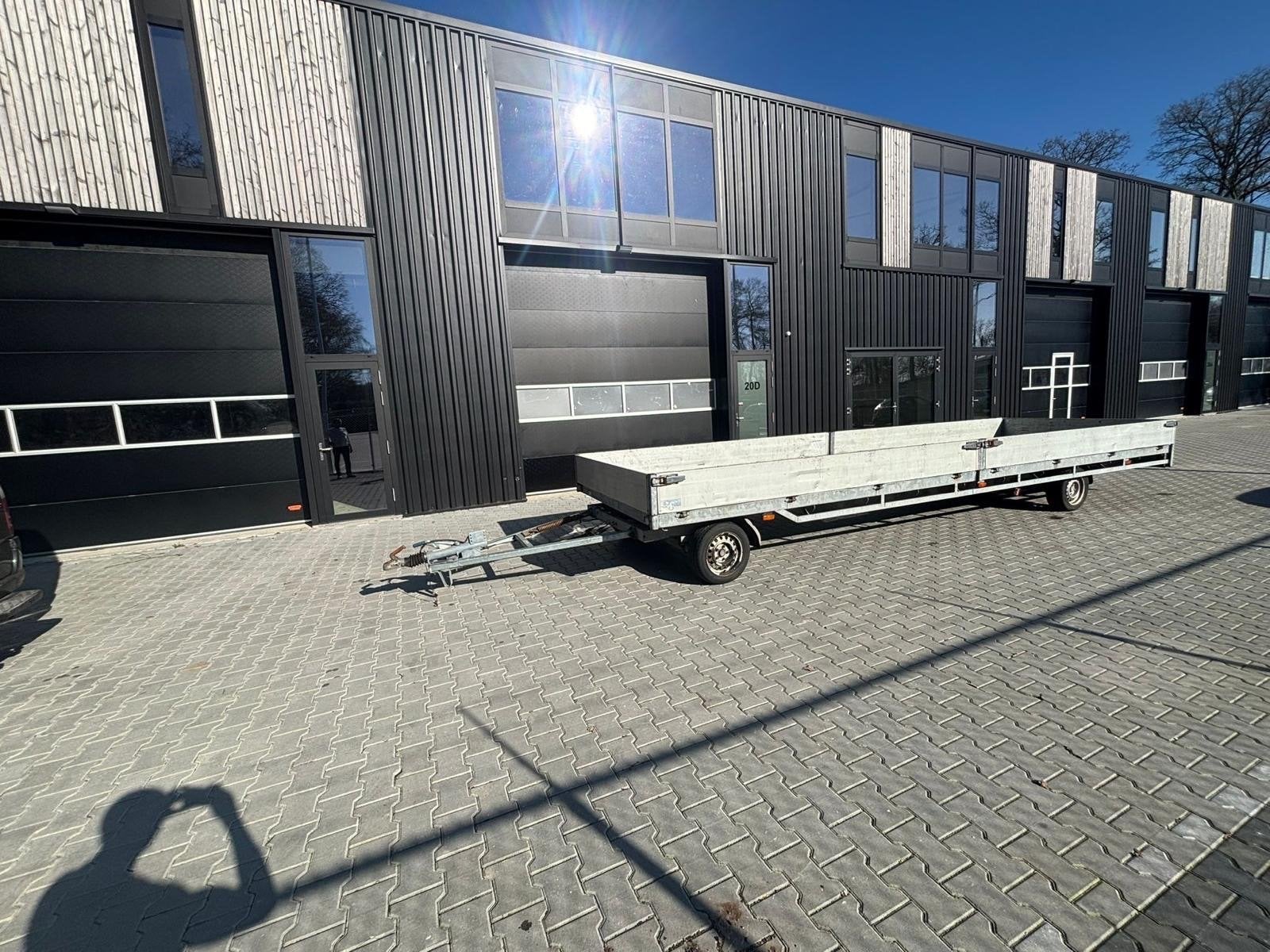 Hapert HAPA-1336 Plateauwagen - 2700 kg bj 2010 7 meter!!!, Auto diversen, Aanhangers en Bagagewagens, Ophalen, Gebruikt