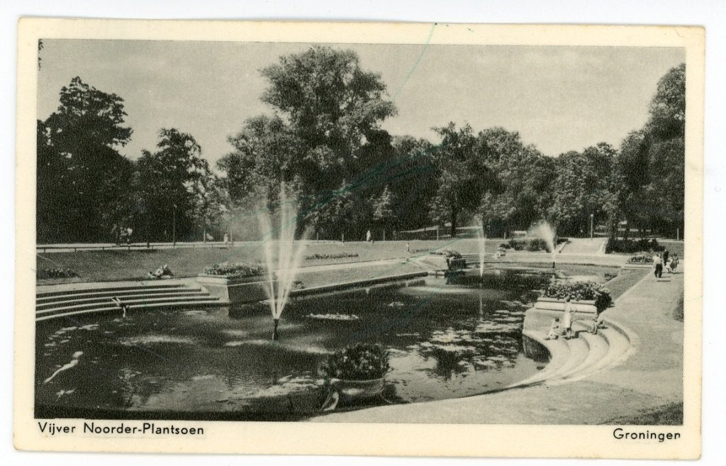 Groningen, Verzenden, 1940 tot 1960, Gelopen, Groningen