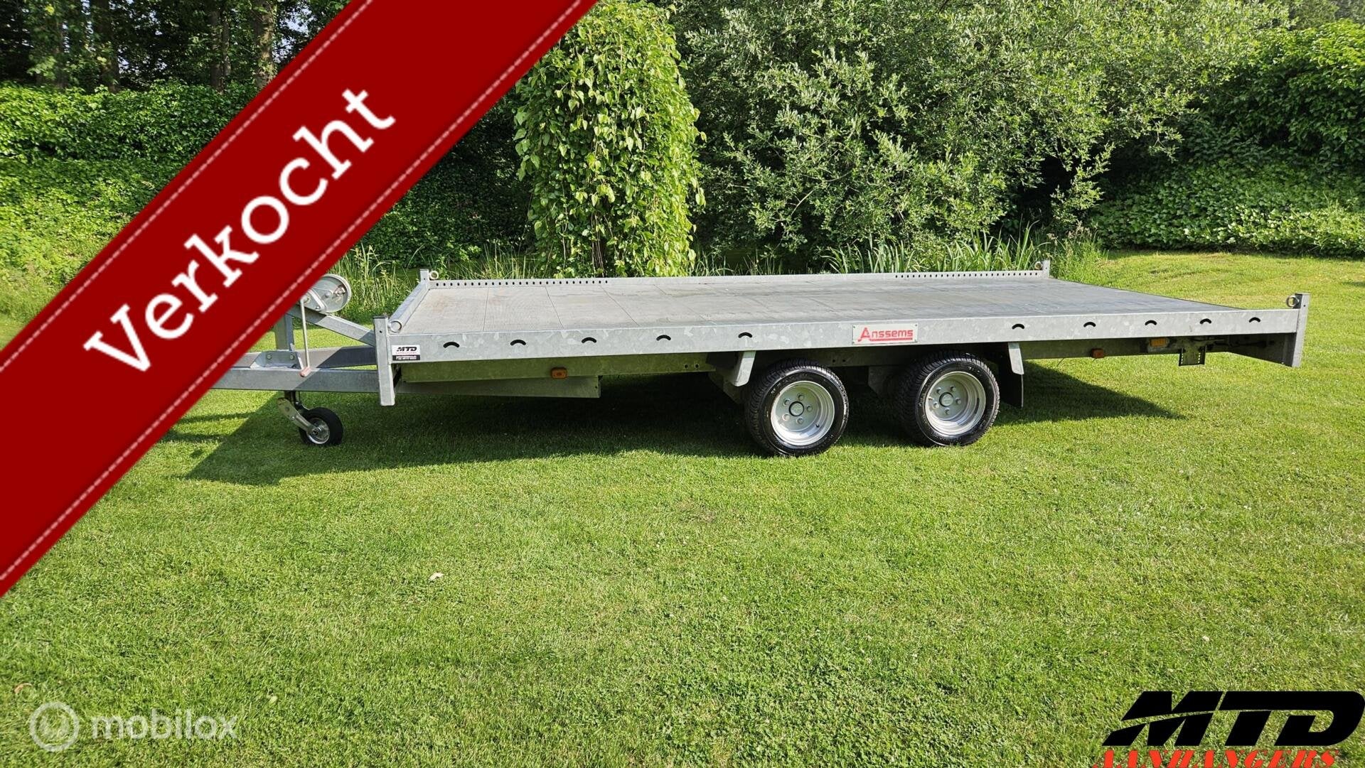 Verlaagde Anssems multitransporter autotransporter, Gebruikt