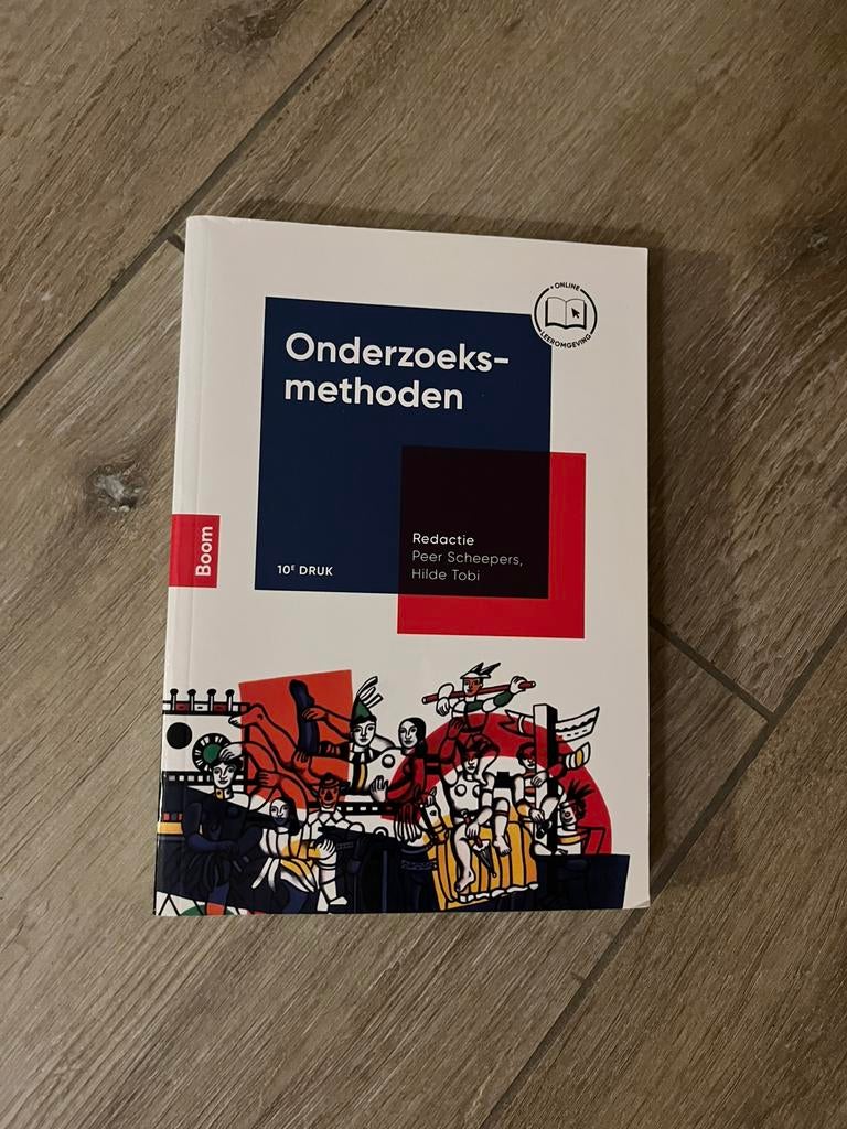Onderzoeksmethoden (10e editie, 2021), Boeken, Ophalen of Verzenden, Zo goed als nieuw, Sociale wetenschap