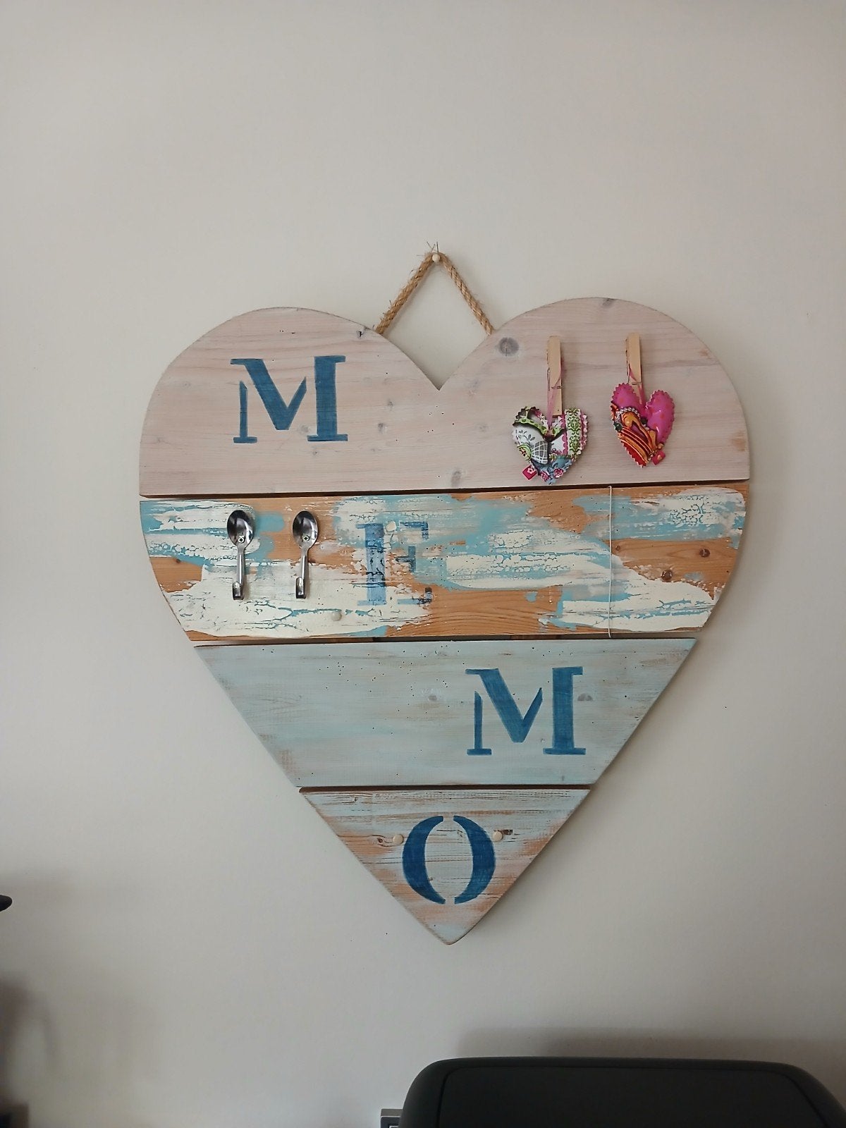 Mono houtenprikbord, Ophalen of Verzenden, Voor 1940, Zo goed als nieuw