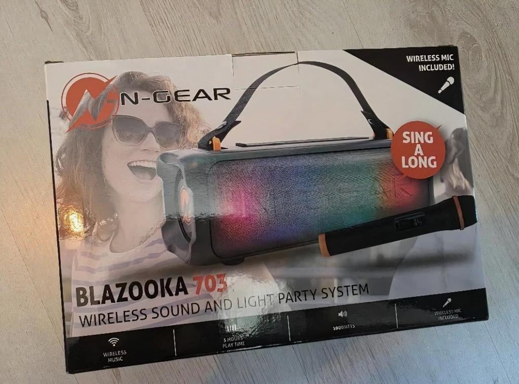 N-gear Blazooka 703, Audio, Tv en Foto, Luidsprekers, Overige merken, Overige typen, Nieuw, Ophalen of Verzenden