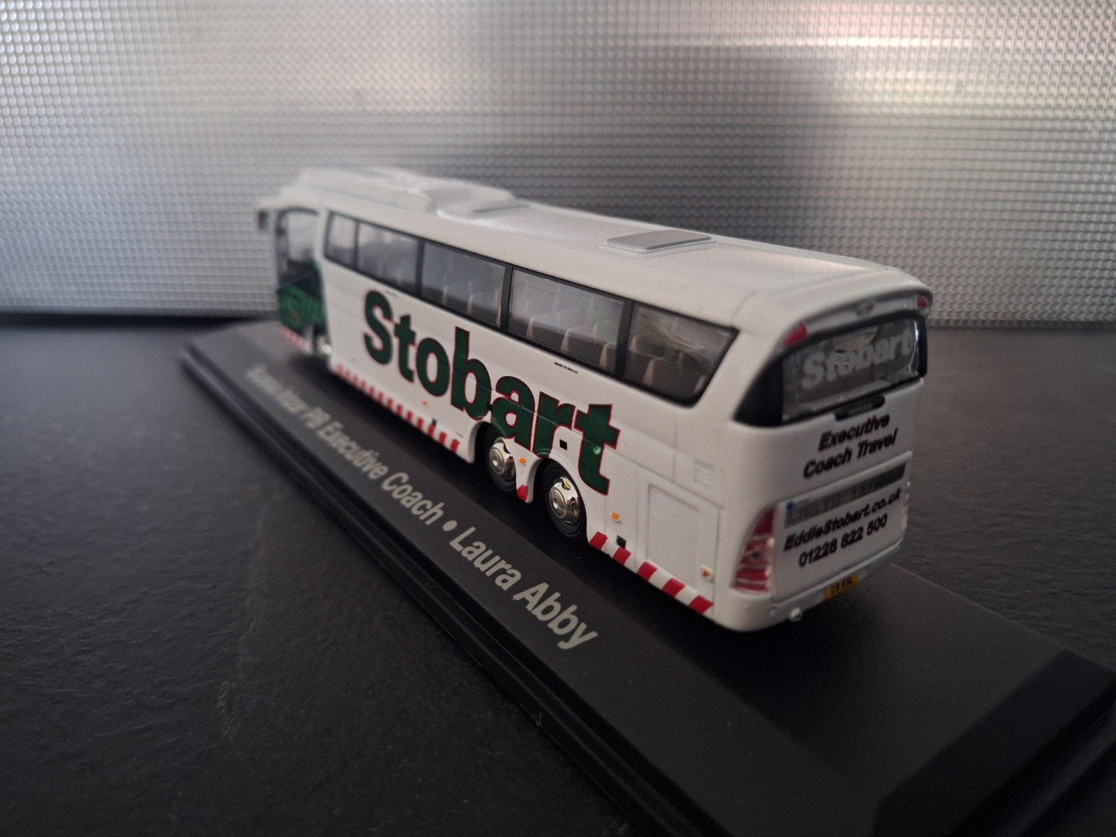 Scania Irizar PB Coah Stobart Schaal 1:76, Atlas, Atlas, Ophalen of Verzenden, Bus of Vrachtwagen