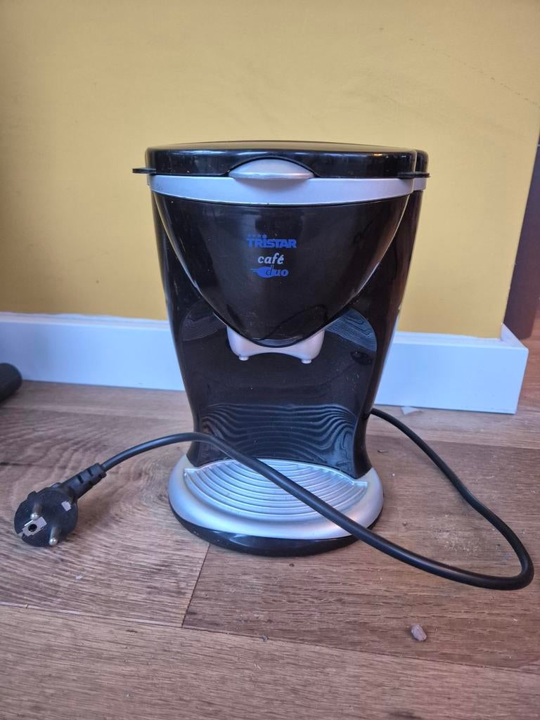 GRATIS Tristar café duo camping koffiezetapparaat, Witgoed en Apparatuur, Koffiezetapparaten, Ophalen, Zo goed als nieuw, Koffiemachine