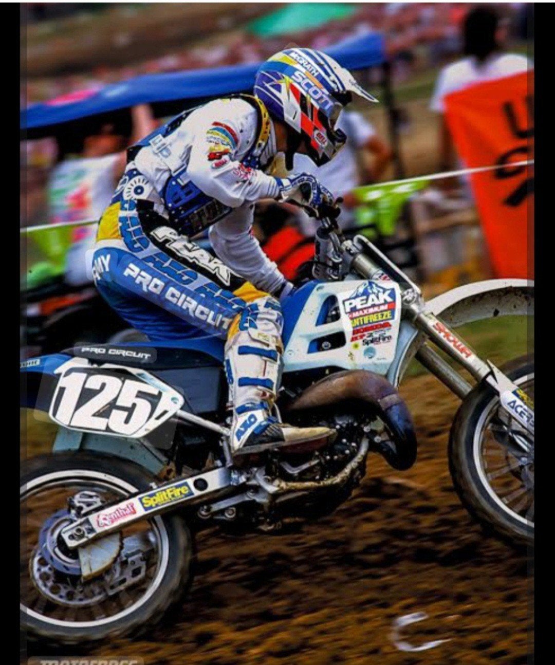 Honda cr125 Peak set uit 1991, Ophalen of Verzenden, Gebruikt