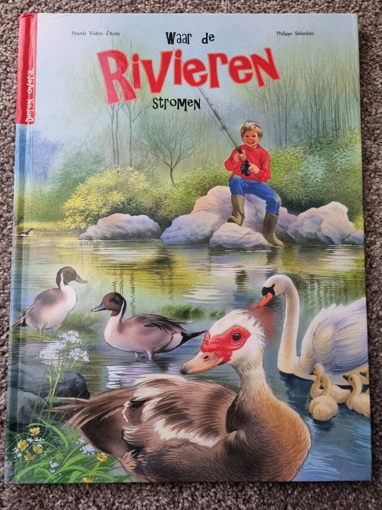 Boek : Waar de rivieren stromen, Ophalen of Verzenden, Zo goed als nieuw, Philippe Salembier, Pascale Vedere D'Auria, Fictie algemeen