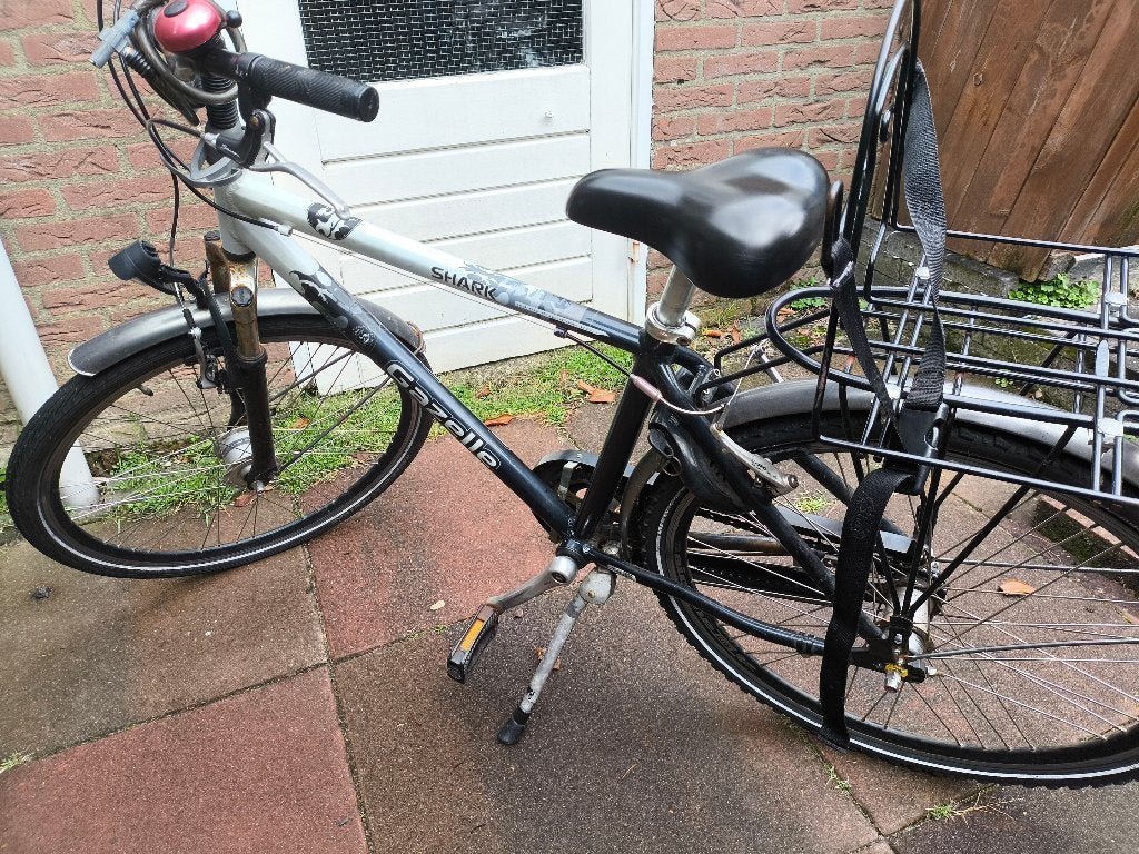 Gazelle Shark fiets met 3 versnellingen, Fietsen en Brommers, Terugtraprem, Versnellingen, Ophalen of Verzenden, Gazelle