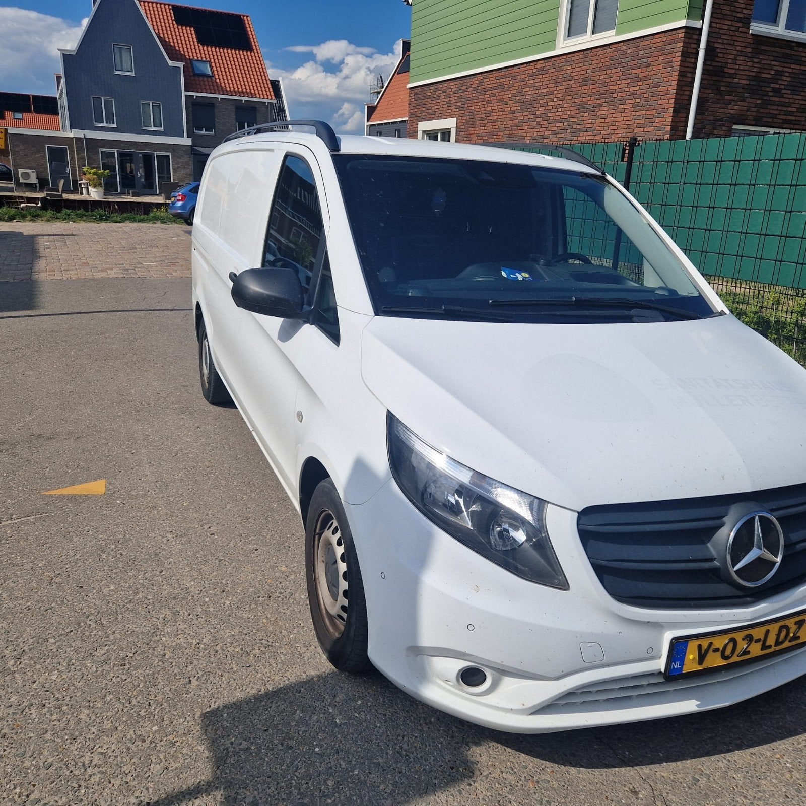 Mercedes-Benz Vito 116 CDI Wit, Auto's, Automaat, Leder en Stof, Wit, Mercedes-Benz