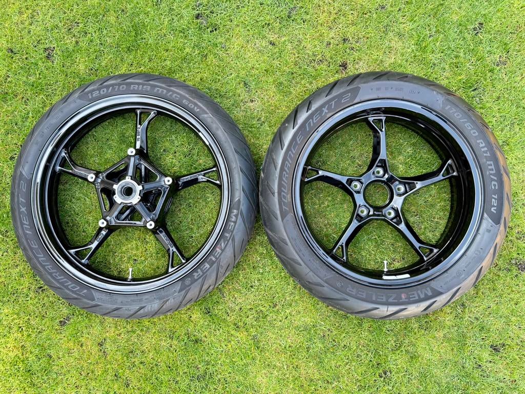 BMW R1300GS Velgen met banden ZGAN wielen r 1300 gs, Motoren, Onderdelen | BMW, Ophalen of Verzenden, Gebruikt