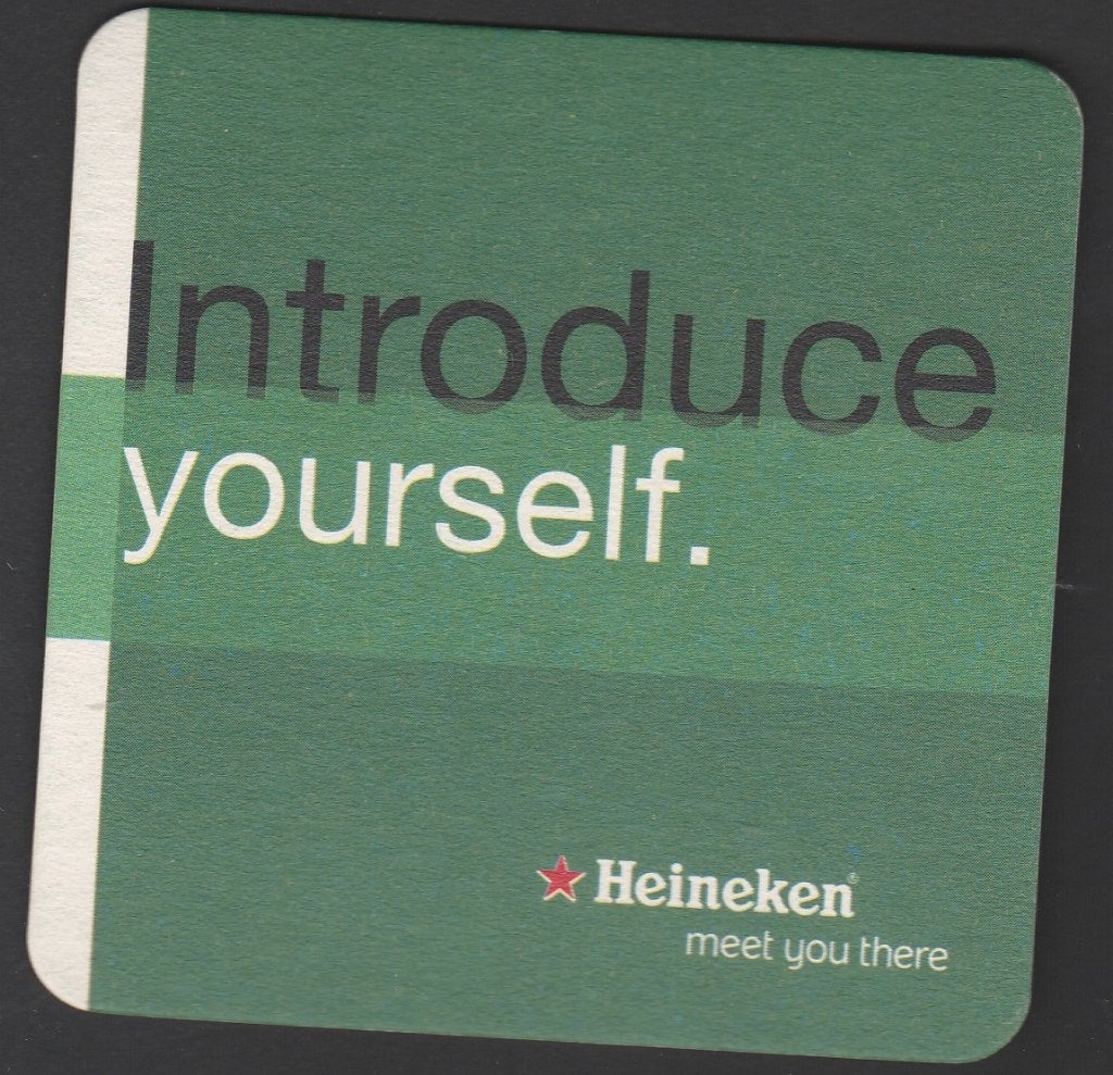 Bierviltje Heineken C 192 3, Verzenden, Gebruikt, Viltje(s), Heineken