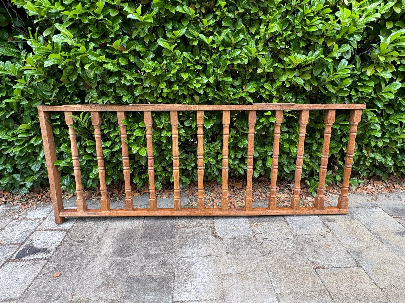 Houten balustrade / hekwerk van eikenhout, Gebruikt, Eiken, Overige typen, Ophalen of Verzenden