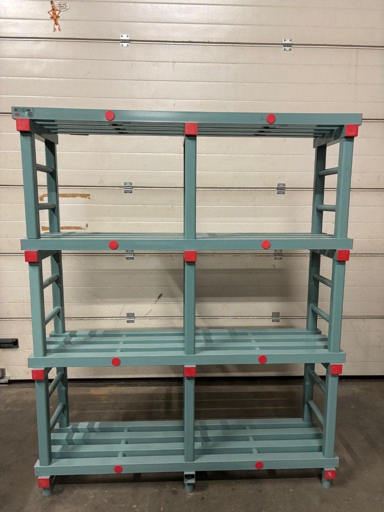 REA kunststof stelling 150x40x175, Ophalen, Zo goed als nieuw